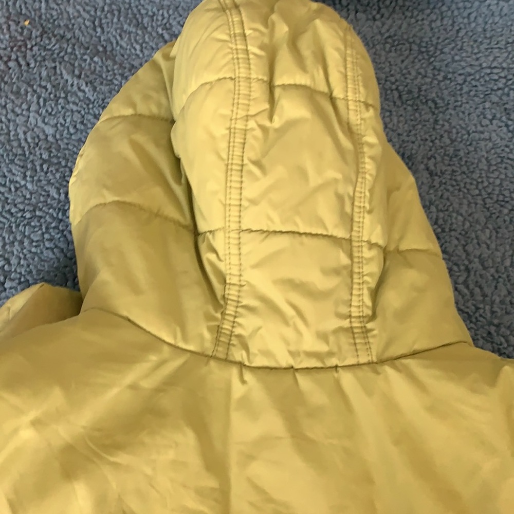 Lands end lime green jacket girls size S (4) - Picture 10 of 10